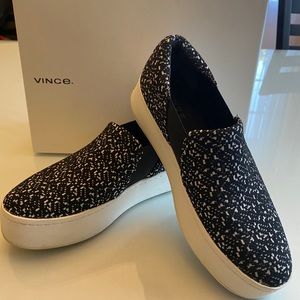 Vince platform warren slip on sneakers